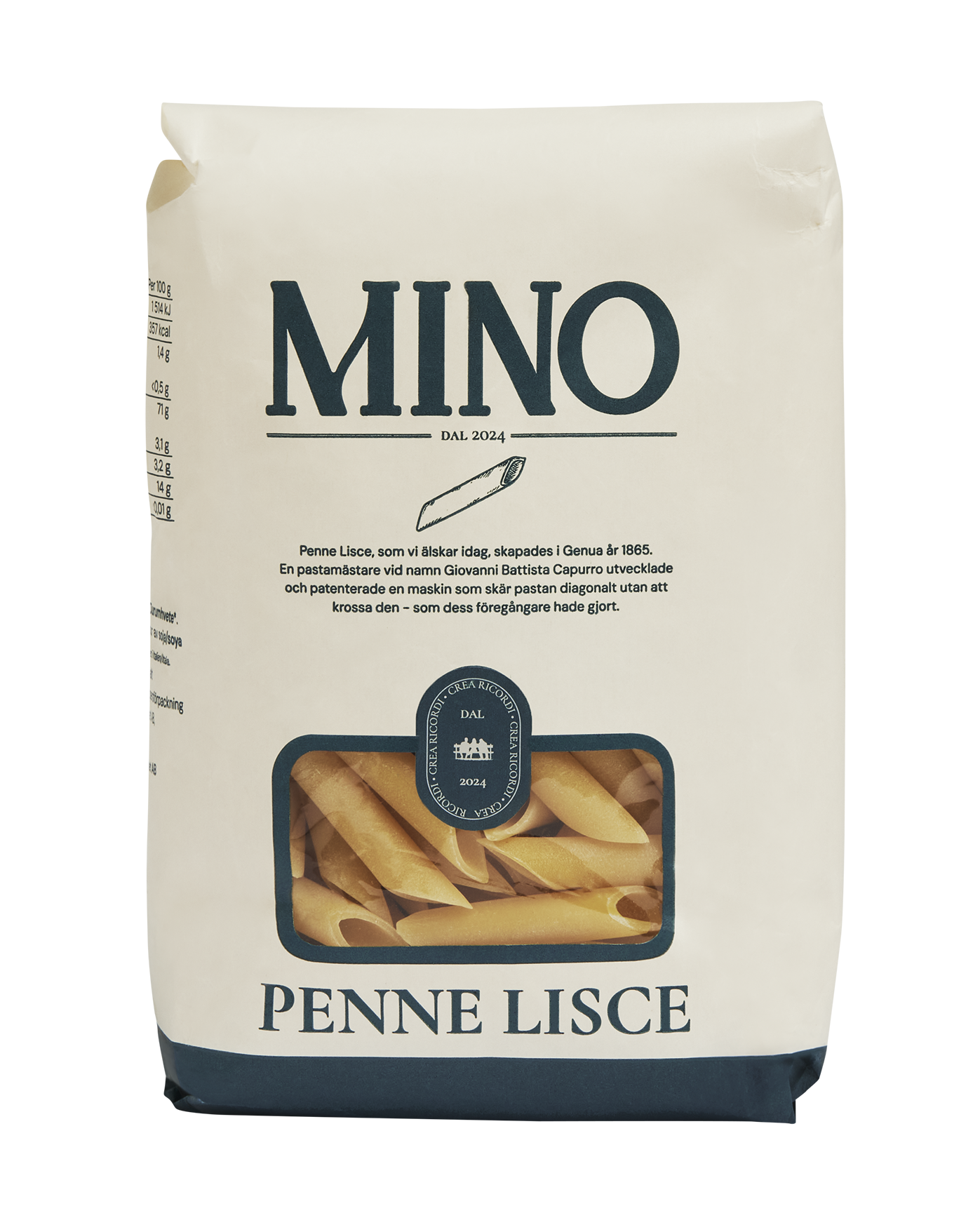 PENNE LISCE – MINO